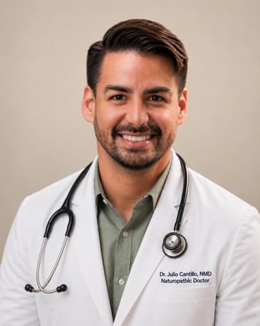 Retrato del Dr. Julio Cantillo, NMD