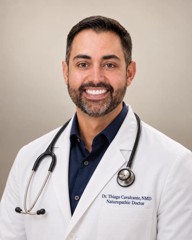 Portrait of Dr. Thiago Cavalcante, NMD