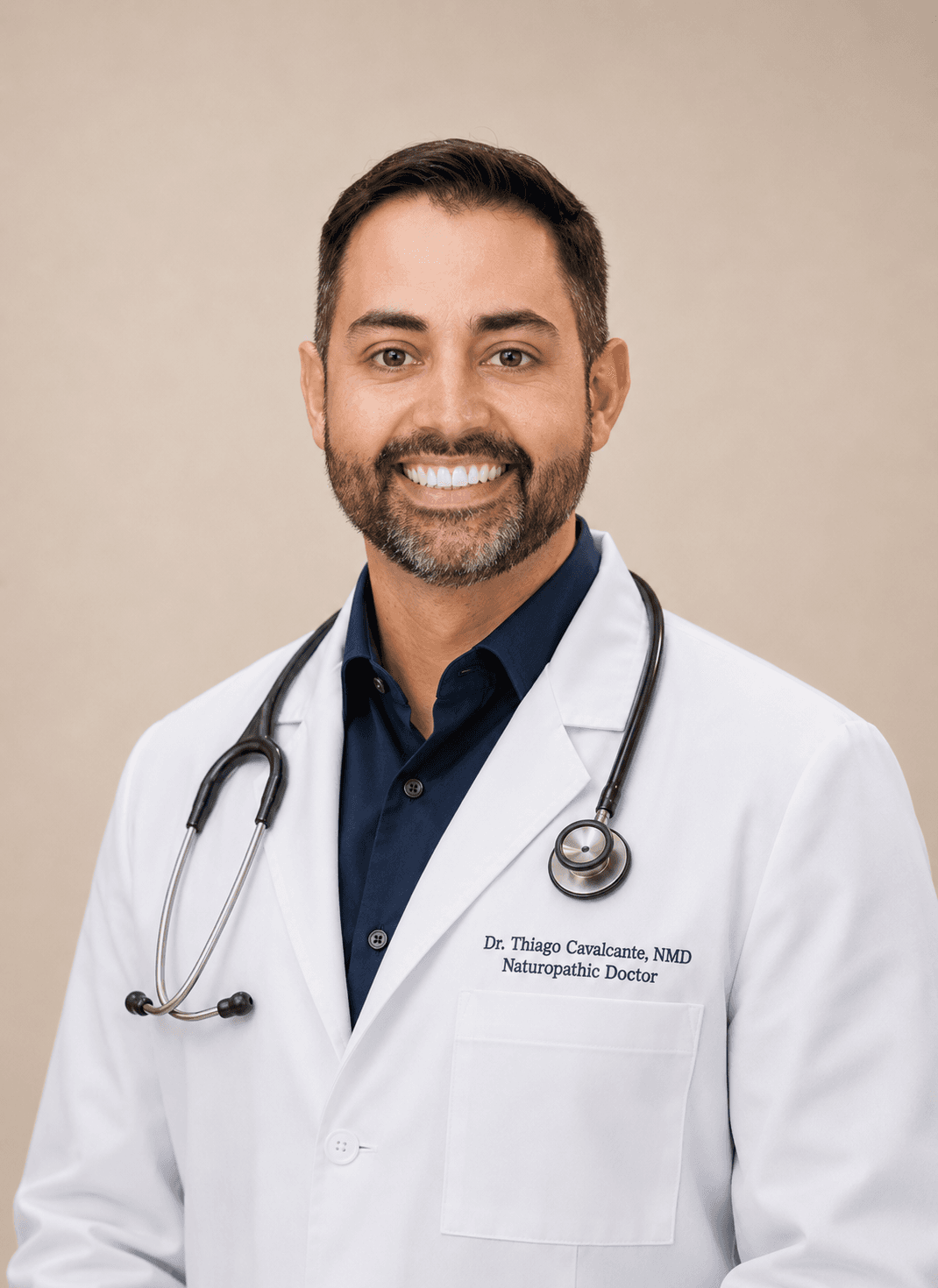 Dr. Thiago Cavalcante, NMD — professional portrait